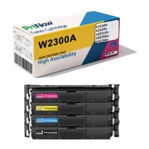 Jianfeng Compatible with HP 4203fdw Toner Cartridge 4203dw 4203dn/cdn HP230a W2300A Ink Cartridge-PrtNow