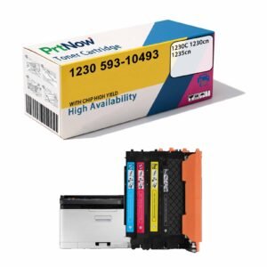 Compatible with Dell 593-10493 1235cn toner cartridge 1230c printer ink cartridge 330-3017 toner cartridge Dell-PrtNow