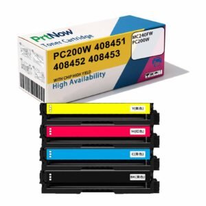 Compatible with Ricoh PC200W toner cartridge MC240FW printer toner cartridge Ricoh 408451/52/53/54 toner powder