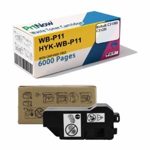 Compatible with Minolta WB-P11 Waste Toner Cartridge bizhub C3120i C3100i Waste Toner Recycling Box Waste Toner Bin-PrtNow