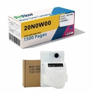 Compatible with Lexmark 20N0W00 Waste Toner Cartridge CS331, 431dw Waste Toner Bin CX331, 431 Recycling Box CS439dn