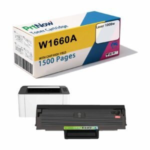 【Original Quality】HP 1008w Toner Cartridge for HP Laser 1008w Printer, W1660A