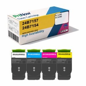 Compatible with Lexmark XC4240 toner cartridge XC2240, Lexmark XC4240 ink cartridge 24B7157/54/55/56-PrtNow