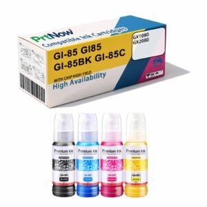 Compatible Canon GI-85 Ink Canon GX1080 GX2080 Printer Ink GI85BK C M Y-PrtNow