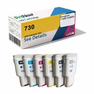 Compatible with HP 730 Ink Cartridge HP DesignJet T1600 Printer Ink Cartridge T2600dr Plotter Ink Cartridge