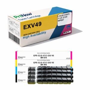Compatible with Canon EXV49 toner cartridge C3020 C3025 3125 3120 NPG67 toner GPR-53 ink cartridge-PrtNow