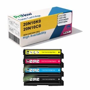 Suitable for Lexmark/Canon CS331dw toner cartridge CX431adw ink cartridge 20N10K0/C0/M0/Y0 toner powder