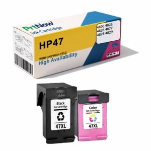 Compatible HP HP47 Ink Cartridge for Printers 4800 4825 4826 4877 4828 4829 Color Ink Cartridge