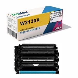 Compatible with HP 5800dn toner cartridge W2130X new 6701dn toner 6801dn printer ink cartridge hp213X-PrtNow