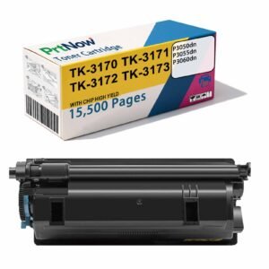 Compatible with Kyocera TK-3170, TK-3171, TK-3172, TK-3173 toner cartridges and P3050dn ink cartridge