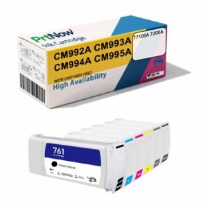 Compatible with HP761 Ink Cartridge HPT7100A 7200A CM997A 992A CM994A Plotter Ink Cartridge-PrtNow