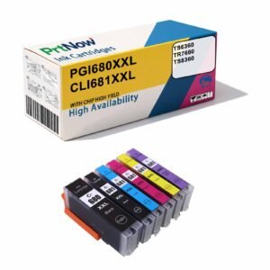 Compatible with Canon CANON PGI680XXL CLI681XXL Ink Cartridges TS6360 TR7660 TS8360-PrtNow