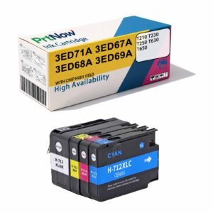 Compatible with HP 712XL Ink Cartridge for HP DesignJet T210/T230/T250/T630/T650 Plotters-PrtNow