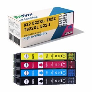 Compatible with EPSON 822XL Ink Cartridge WF-3820 WF-3823 WF-4820 WF-4830 WF-4834-PrtNow