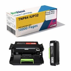 Compatible with Konica Minolta TNP64 toner cartridge 4052, 4752P ink cartridge IUP32, 33 drum unit frame AAE1011, AAE1030-PrtNow