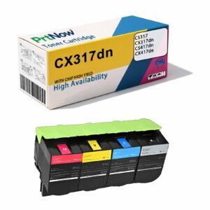 High Capacity Compatible with Lexmark CS317 toner cartridge CX317dn CS417dn CX417de Printer Toner Cartridge-PrtNow
