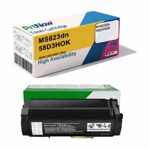 Jianfeng Compatible with Lexmark MS823dn 58D3HOK K Version Bank Receipt Printer Exclusive Toner Cartridge 823 Toner Cartridge
