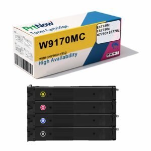 Compatible with HP W9170MC toner cartridge. Suitable for E87740z, E87750z, 87760z, E8770z.
