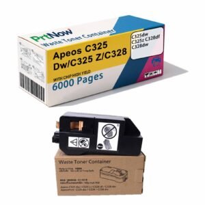 Compatible with Fuji Xerox C328dw Waste Toner Cartridge C325dw C325z C328DF Waste Toner Bin Waste Toner Collector-PrtNow