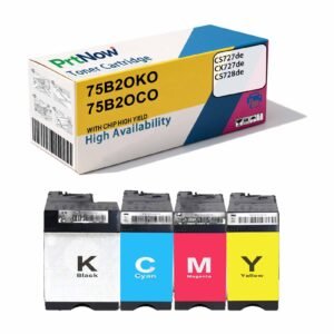 Compatible with Lexmark CS727de toner cartridge CS728de CX727de ink cartridge 75B2OKO CO MO Y0 European version