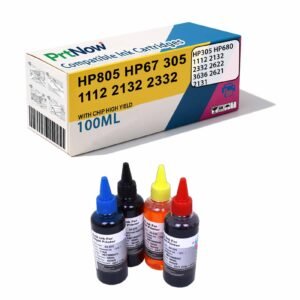 Compatible HP Ink Cartridges 1112 2132 2332 2622 3636 2621 2131 Printer Ink 805