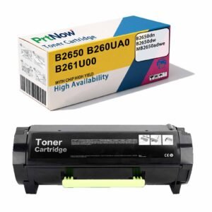 Compatible with Lexmark B261U00 B2650dw toner cartridge MB2650adwe printer ink cartridge B260UA0 toner powder cartridge-PrtNow