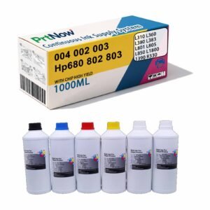 Suitable for HP Canon Brother Epson Inkjet Printers Continuous Ink Supply System Filling Ink Universal Ink 1000ML-PrtNow