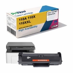 Compatible with HP 136w toner cartridge 110A, HP136w 136 MFP 136nw/wm toner cartridge, 108w 138p ink cartridge-PrtNow