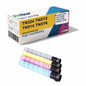 Compatible with Konica Minolta TN512 toner cartridge C308 C368 C458 C558 C658 toner cartridge drum set