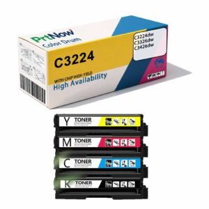New version compatible with Lexmark C3224dw toner cartridge C3326/C3426dw ink cartridge C3210K0/C0/M0/Y0 toner powder-PrtNow