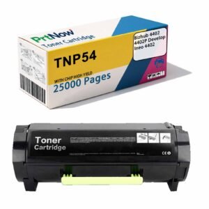 Compatible with Minolta TNP54 4402P toner cartridge, TNP57 toner powder cartridge, AADX050 printer toner cartridge, AADX030.