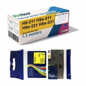 Suitable for Brother thermal shrink tube ribbon 6mm-24mm label tape HS-231 HS631 series-PrtNow