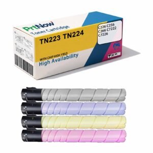 Compatible Konica Minolta C226 toner cartridge C266 256 7222 Copier TN223/224 Ink Cartridge 7226-PrtNow