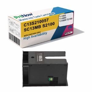 Compatible with Epson T3180X T3180D T3180N, T2100 Waste Ink Tank Maintenance Box, S2100 Waste Ink Cartridge-PrtNow