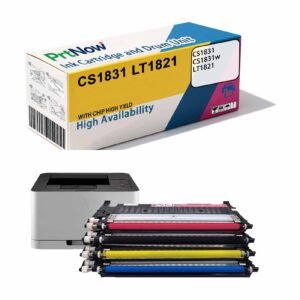 Compatible with Lenovo CS1831 Ink Cartridge, Lenovo CS1831 CS1831w Printer Ink Cartridge, LT1821 Drum Unit-PrtNow