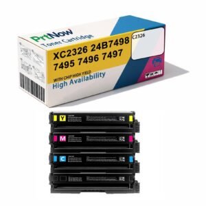 Compatible with Lexmark C2326 toner cartridge XC2326 toner powder 24B7498/7495/7496/7497 ink powder box standard