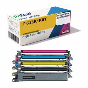 Jianfeng Compatible with Photoelectric T-C26K1K0T Drum for HP MP2620CDNW OEP2610CDNW Toner Cartridge