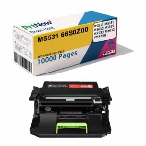 Compatible with Lexmark 66S0Z00 Drum Frame MS531 631 639 Toner Cartridge MX532 MX632 XM3350 Imaging Drum-PrtNow